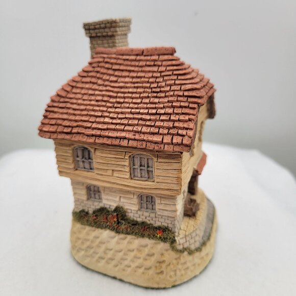 Vintage David Winter Cottages British Traditions March THE BOAT HOUSE w Box COA - Picture 4 of 11